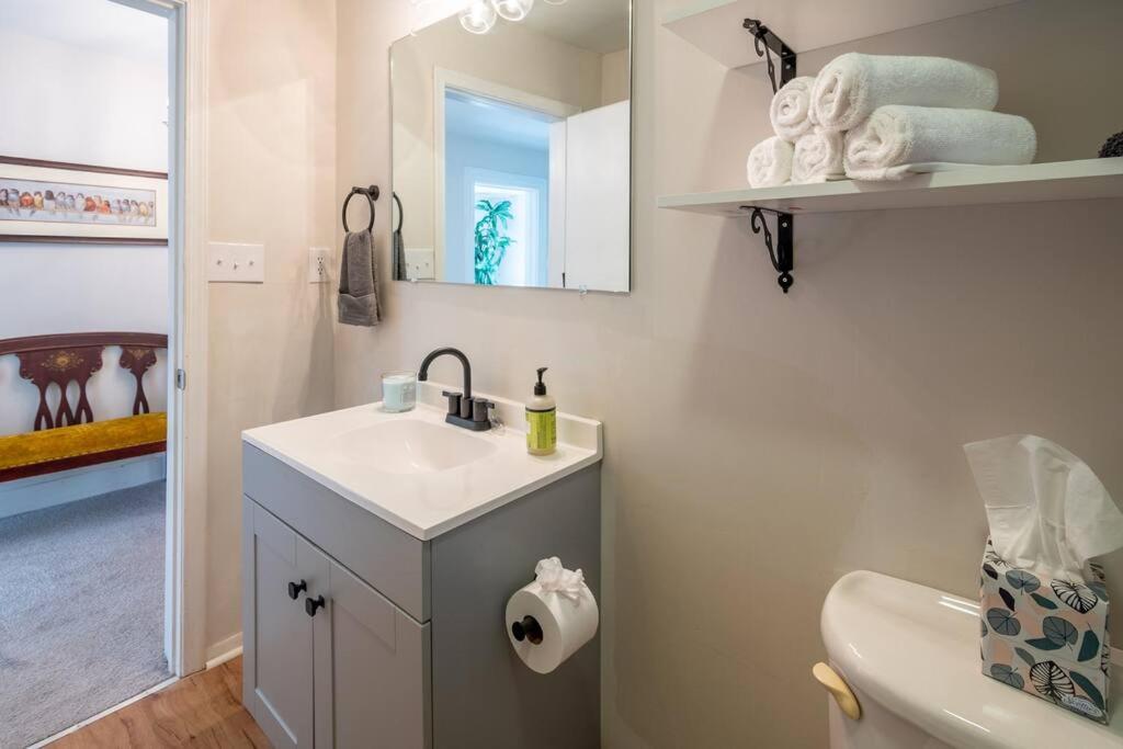 The Bike Path House! Cozy 2 Bedroom W/ Fireplace Charles City Exteriér fotografie
